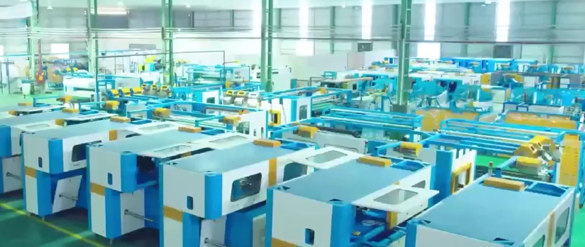 Frühlingsproduktionsworkshop bei Yulun Machinery