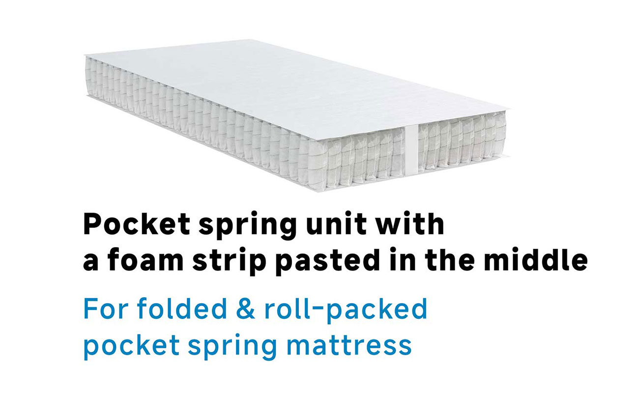 Hochgeschwindige automatische Taschenfeder -Montagemaschine