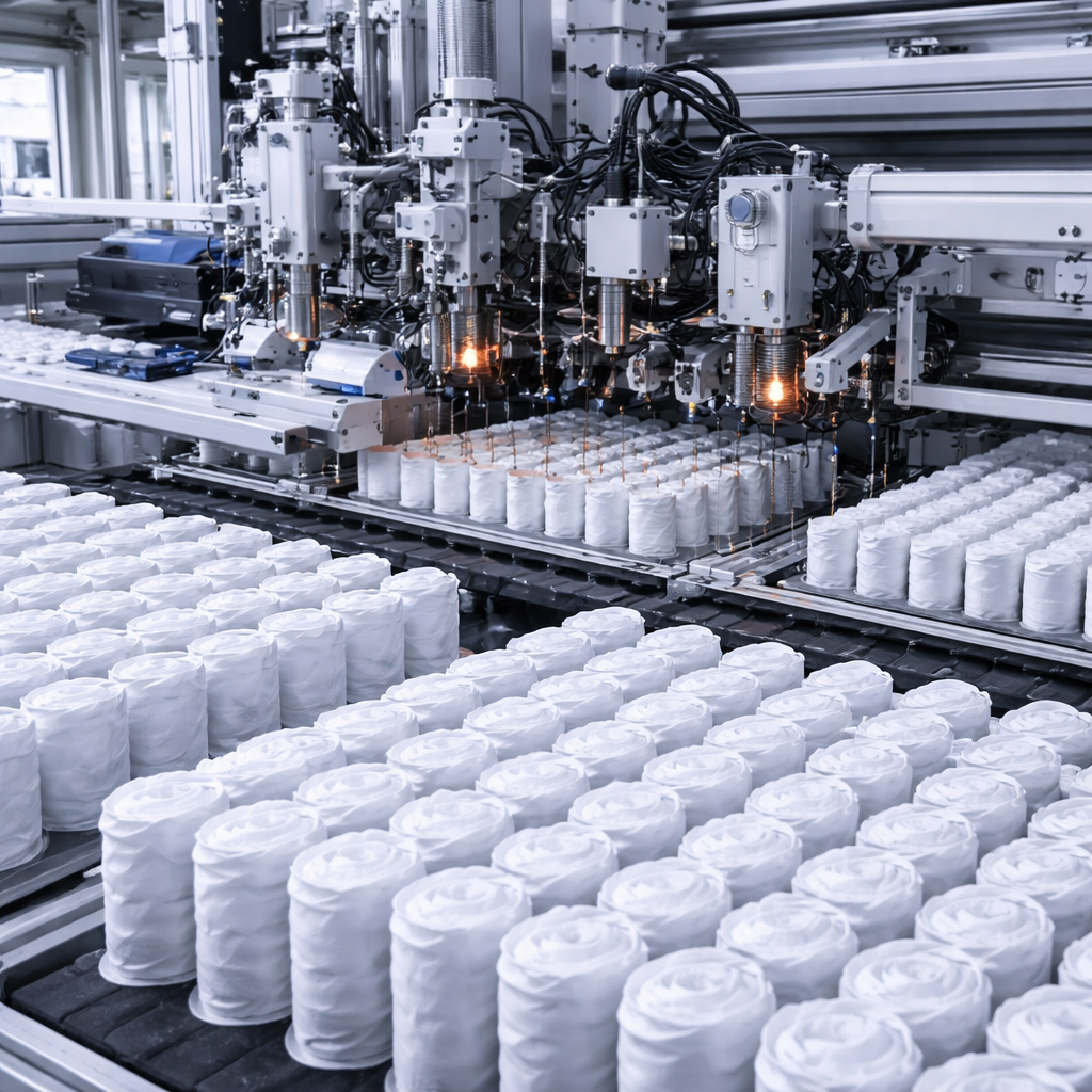 Was sind Taschenfederkernmaschinen und wie funktionieren sie bei der Matratzenproduktion?