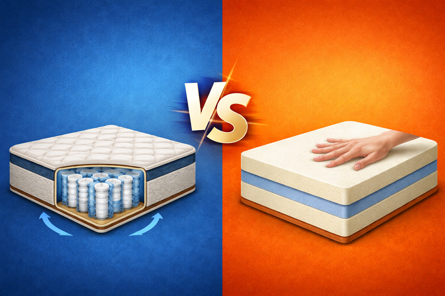 Pocket Spring Mattress Taschenfederkernmatratze