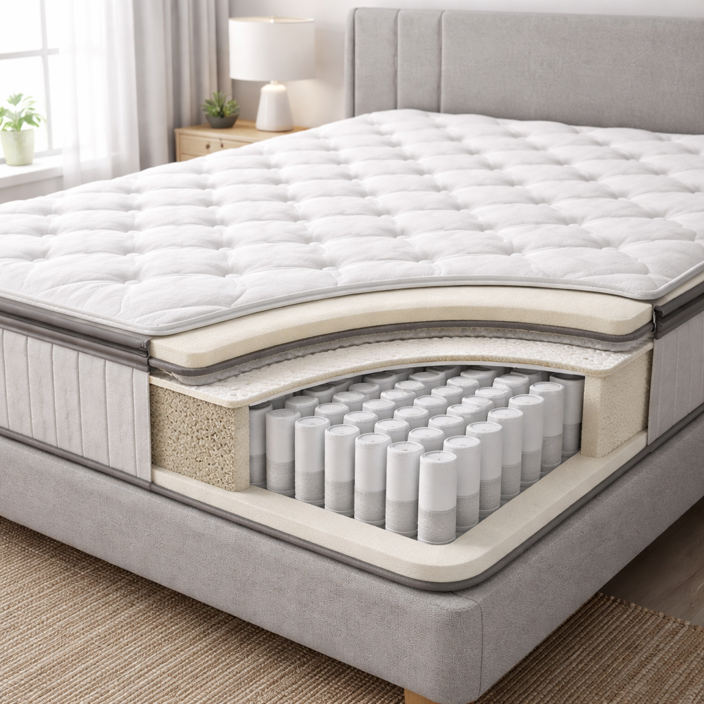 Pocket Spring Mattress Taschenfederkernmatratze